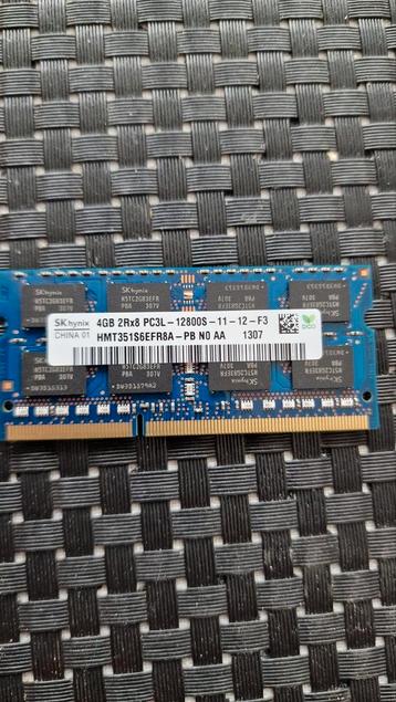 Laptop werkgeheugen, 2Rx8 PC3L - 12800S (4GB) beschikbaar voor biedingen