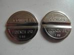 token machine munten conidel fidenza  1 ss 2 stuks, Setje, Ophalen of Verzenden