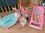 Babyborn wc - bad- wipper -  fiets, Ophalen, Gebruikt, Babypop