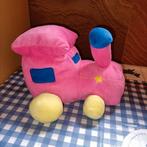 Tendertoys roze Trein Knuffel met geluidje, Ophalen of Verzenden, Zo goed als nieuw, Overige typen