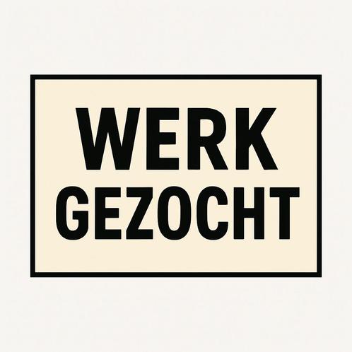 Werk gezocht /opzoek naar werk (zzp), Vacatures, Profielen | Man/Vrouw zoekt werk, Overige vormen