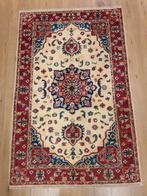 Handgeknoopt oosters tapijt kazak 123x78, Info@SlatsAntiek.nl, Crème, 100 tot 150 cm, Perzisch