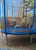 Trampoline 244cm met veiligheidsnet, Kinderen en Baby's, Speelgoed | Buiten | Trampolines, Ophalen, Zo goed als nieuw