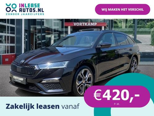 Skoda Octavia 1.4 TSI DSG RS IV PANO-DAK/CAMERA/MEMORY/NAVI/, Auto's, Skoda, Bedrijf, Lease, Financial lease, Octavia, ABS, Achteruitrijcamera