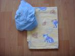 Mooi beddengoed set 90 x 120 ZGAN, Jongetje of Meisje, Ophalen of Verzenden, Zo goed als nieuw, Geel