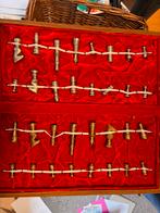 Vintage Schaakspel met Opbergdoos, Antiek en Kunst, Ophalen of Verzenden