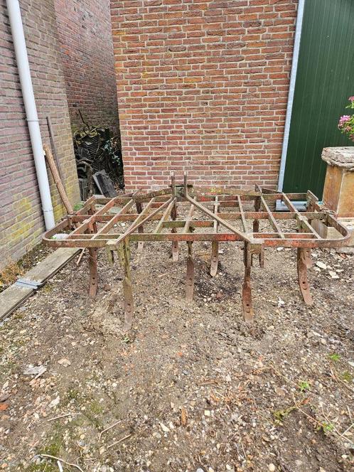 vaste tand cultivator  landbouwwagen  frontgewicht tractor, Zakelijke goederen, Agrarisch | Werktuigen, Akkerbouw, Grondbewerking