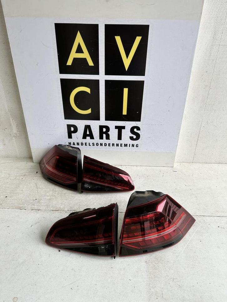 Vw Golf 7 7,5 dynamische Led SET achterlichtEN rechts en lin, Auto-onderdelen, Verlichting, Volkswagen, Gebruikt, Ophalen of Verzenden