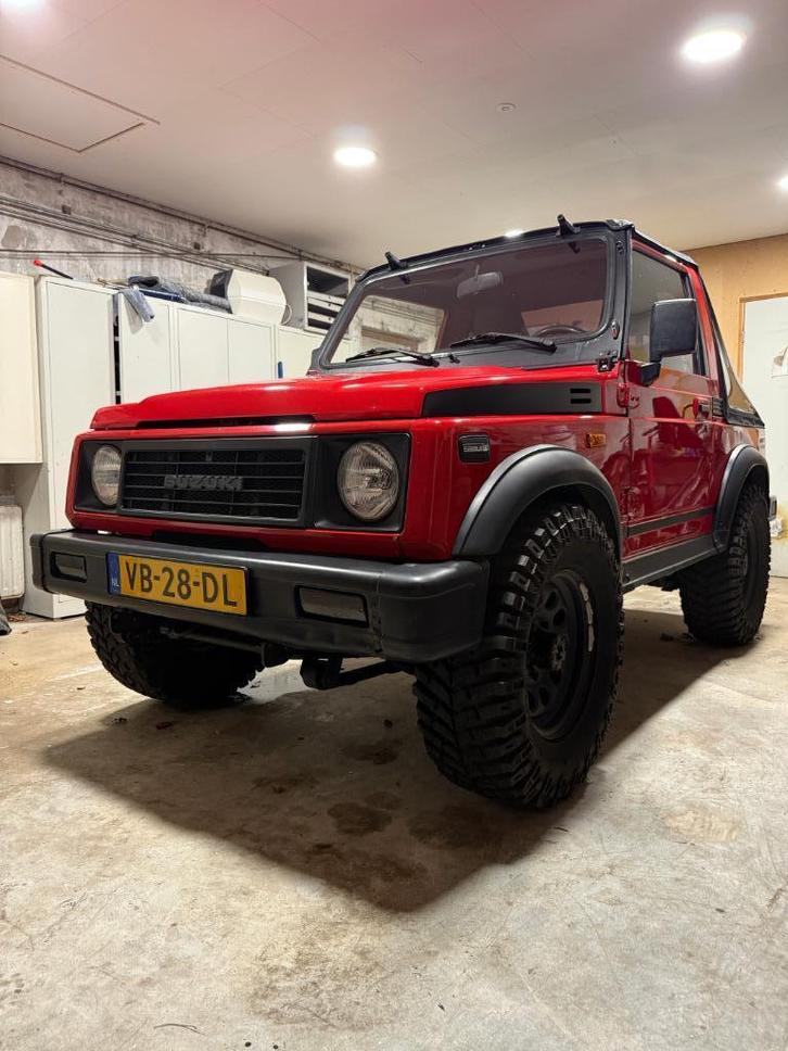 Suzuki Samurai 1988 1.3 Fastback | Technisch & chassis top, Auto's, Bestelauto's, Particulier, 4x4, Open dak, Suzuki, Benzine