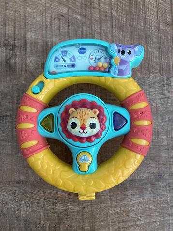 Vtech Toeter & Draai stuurtje met licht en geluid. PRIMA. beschikbaar voor biedingen