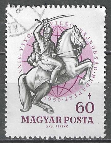 Hongarije 1959 - Yvert 1299 - Kampioenschap schermen (ST) beschikbaar voor biedingen
