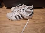 Adidas 39 1/3 superstar glitter leer uitvoering, Ophalen, Zo goed als nieuw, Jongen of Meisje