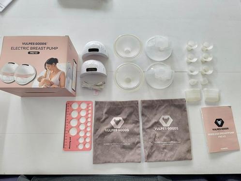 Vulpes Goods Dubbele Borstkolf V2 met smartphone bediening, Kinderen en Baby's, Babyvoeding en Toebehoren, Borstkolf, Ophalen of Verzenden