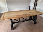Tafel met Mangohouten blad, Huis en Inrichting, Tafels | Eettafels, Ophalen, 200 cm of meer, 50 tot 100 cm, Zo goed als nieuw