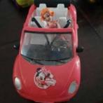 Mini barbie ( polly pocket) met auto, Verzenden, Zo goed als nieuw, Barbie