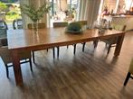 Massief houten eettafel. 300x120x79,5, Huis en Inrichting, Tafels | Eettafels, 200 cm of meer, Ophalen of Verzenden, Zo goed als nieuw