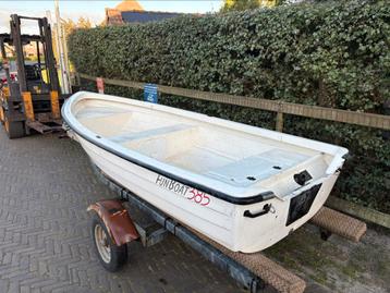 Funboat 385 polyester toer/visboot beschikbaar voor biedingen