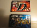TDK 2 cassette bandjes nieuw in seal, Cd's en Dvd's, Cassettebandjes, 2 t/m 25 bandjes, Overige genres, Ophalen of Verzenden, Nieuw in verpakking