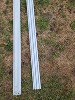 Te koop: gordijn/ paneel rails en bevestiging, Ophalen, Gebruikt, Overige materialen, Overige typen