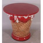 Tafel en stoelen in ijs uitvoering - terrasstoelen schepijs, Ophalen, HorecaBeelden, Overige typen, Nieuw