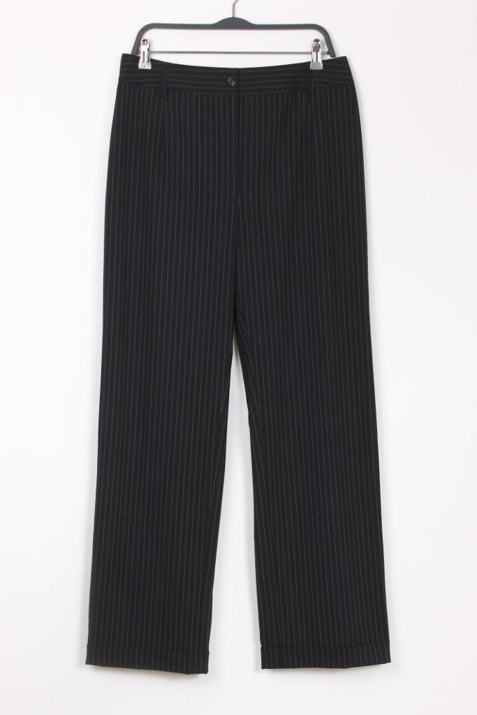 Herfst! Wollen pantalon van PAUW maat 40, Kleding | Dames, Broeken en Pantalons, Zo goed als nieuw, Maat 38/40 (M), Zwart, Lang
