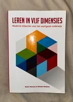 Leren in Vijf Dimensies - Marzano & Miedema, Boeken, Studieboeken en Cursussen, Ophalen of Verzenden, Alpha, Zo goed als nieuw