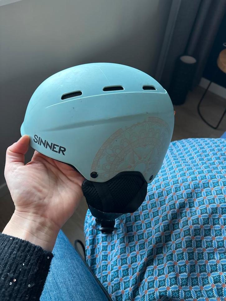 Sinner Skihelm XXS - Perfecte bescherming!, Sport en Fitness, Skiën en Langlaufen, Gebruikt, Overige typen, Skiën, Ophalen of Verzenden