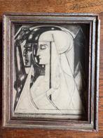 Oorlog en vrede litho Jan Toorop, Antiek en Kunst, Ophalen of Verzenden