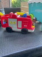 Fisher Price brandweerauto met poppetjes, Kinderen en Baby's, Speelgoed | Fisher-Price, Ophalen of Verzenden, Zo goed als nieuw