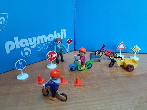 city life school speeltuin 5571 veilig in het verkeer 100%, Kinderen en Baby's, Speelgoed | Playmobil, Zo goed als nieuw, Complete set