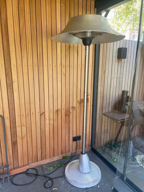 RVS terras heater, Tuin en Terras, Terrasverwarmers, Zo goed als nieuw, Vloer, Ophalen