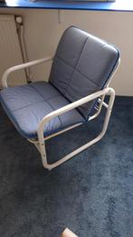 Ikea vintage jaren '80 stoel, Ophalen, Gebruikt, Wit, Metaal