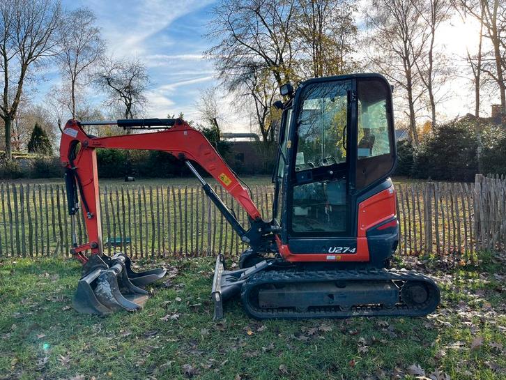 Kubota u27-4 BJ 2017, Zakelijke goederen, Machines en Bouw | Kranen en Graafmachines, Graafmachine, Ophalen of Verzenden