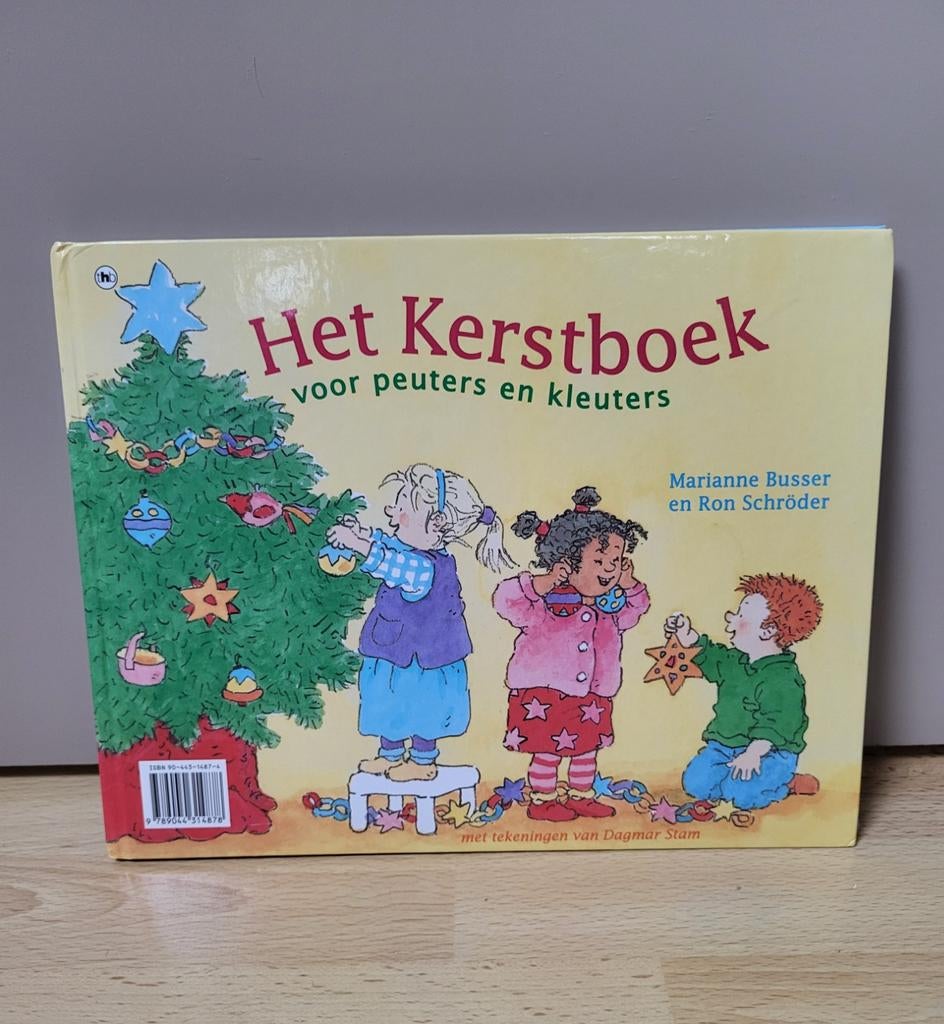 Het Sint/kerstomdraaiboek peuters (kleuters), Ophalen of Verzenden, Zo goed als nieuw, Marianne Busser; Ron Schröder