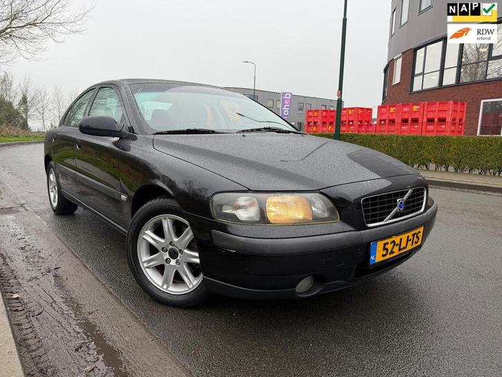 Volvo S60 2.4 AUTOMAAT BJ 2003 AIRCO/CRUIS-CONTROL/ ORG NL A, Auto's, Volvo, Bedrijf, Te koop, S60, ABS, Airbags, Airconditioning