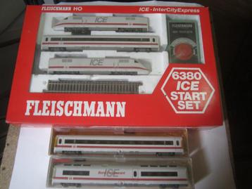 fleischmann profi rails 6380 ICE treinset +2 wagons beschikbaar voor biedingen
