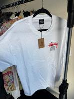 Stussy T-shirt met grafische print, Kleding | Heren, T-shirts, Maat 52/54 (L), Wit, Stussy, Ophalen of Verzenden
