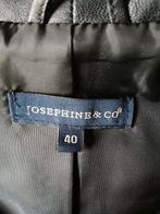 Dames gilet leer, Maat 38/40 (M), Josephine & Co, Zwart, Ophalen of Verzenden