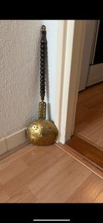 Antieke Bedverwarmer Messing Houten Handvat, Ophalen