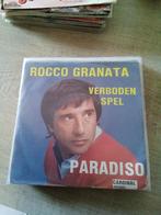 rocco granata verboden spel / paradiso, Cd's en Dvd's, Vinyl | Nederlandstalig, Overige formaten, Levenslied of Smartlap, Gebruikt