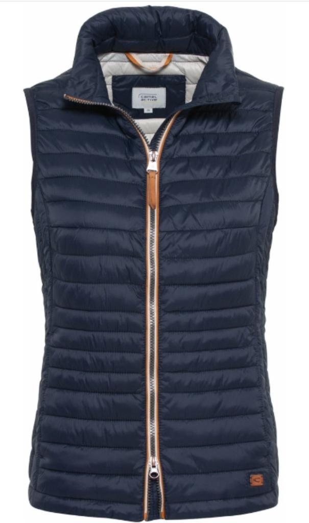Camel Active bodywarmer donker blauw maat 44, Kleding | Dames, Bodywarmers, Zo goed als nieuw, Maat 42/44 (L), Blauw, Ophalen of Verzenden