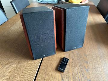 Edifier R1700BT bluetooth 2.0 speakerset (bruin) beschikbaar voor biedingen