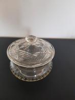Antiek bonbon / boter schaaltje van geslepen kristal, Ophalen of Verzenden