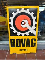 Vintage Bovag Fiets Emaille Reclamebord, Ophalen of Verzenden