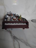 Kerst decoratie piano met verlichting met doos ., Ophalen of Verzenden