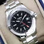 Breitling Avenger GMT 43 (Zeer goed/ 2022), Staal, Staal, Breitling, Polshorloge