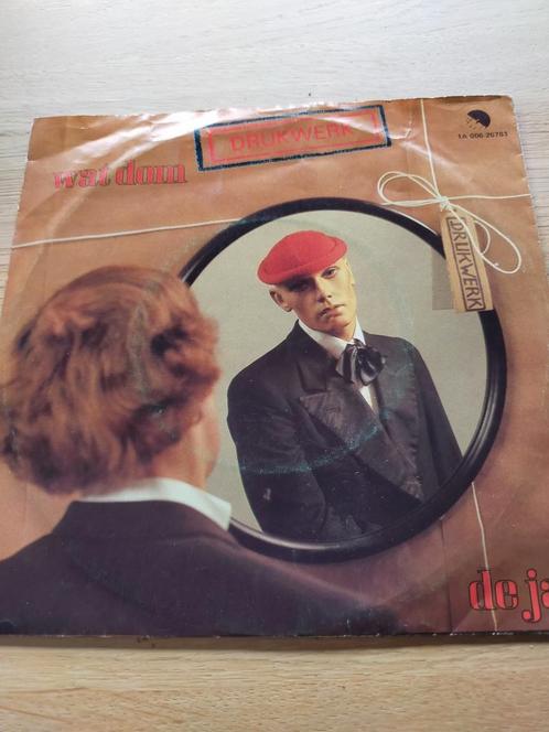 Drukwerk , wat dom, Cd's en Dvd's, Vinyl Singles, Zo goed als nieuw, Nederlandstalig, Ophalen of Verzenden