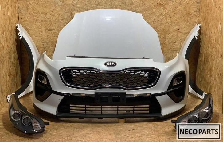 KIA SPORTAGE FACELIFT 2019 - VOORKOP BUMPER KOELERPAKKET, Auto-onderdelen, Carrosserie en Plaatwerk, Bumper, Kia, Gebruikt, Ophalen of Verzenden