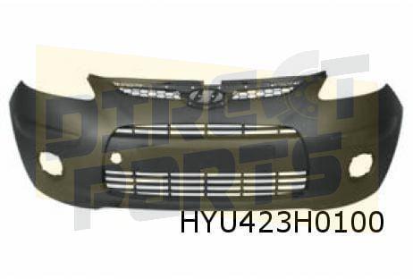Hyundai i10 (10/07-1/11) voorbumper (zwart structuur) Origin, Auto-onderdelen, Carrosserie en Plaatwerk, Bumper, Hyundai, Voor