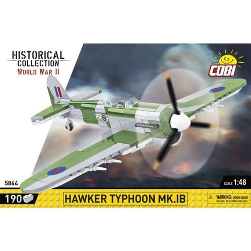COBI 5864 Hawker Typhoon Mk. IB, Verzamelen, Luchtvaart en Vliegtuigspotten, Nieuw, Schaalmodel, Ophalen of Verzenden